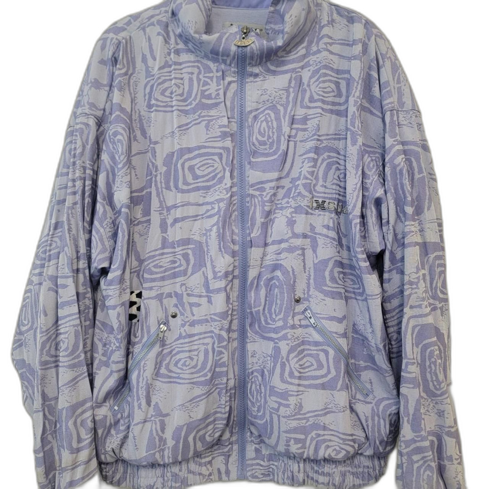 Ixos Men's Purple and Blue Jacket